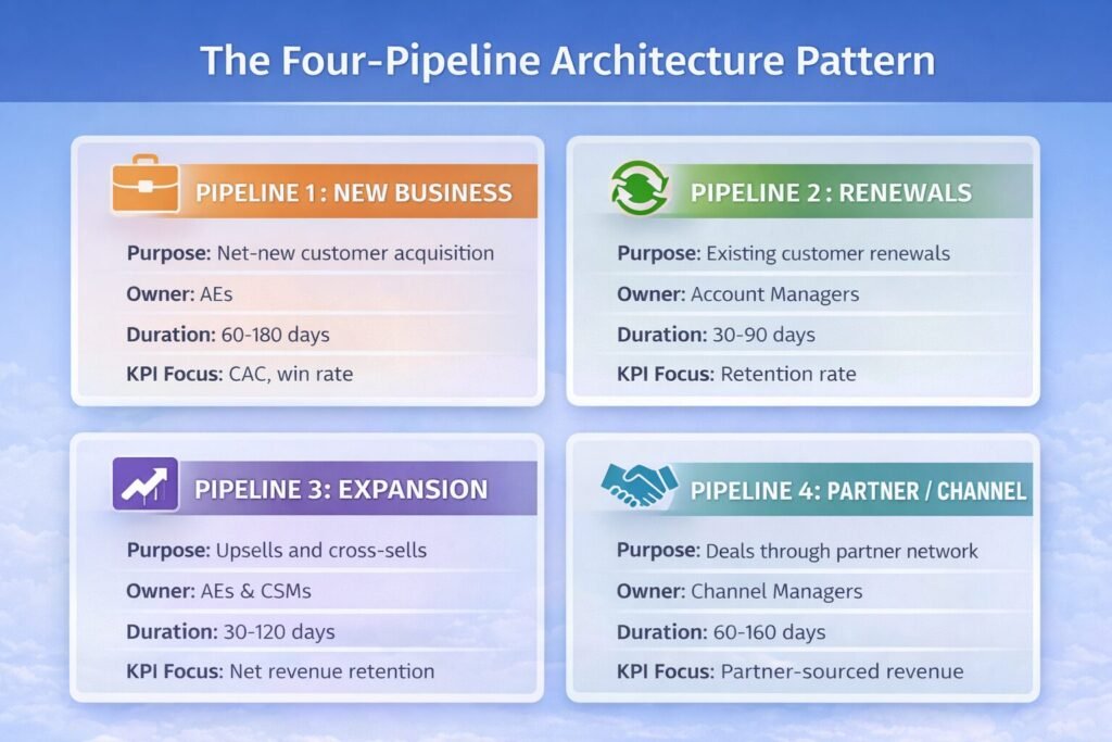 Image The Four-Pipeline Sales Architecture