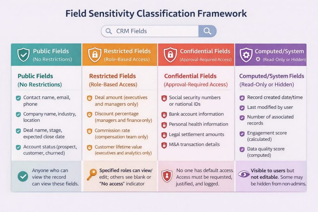 The Field Sensitivity Classification Framework