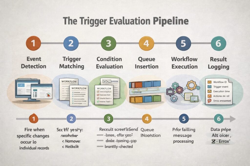 The Trigger Evaluation Pipeline