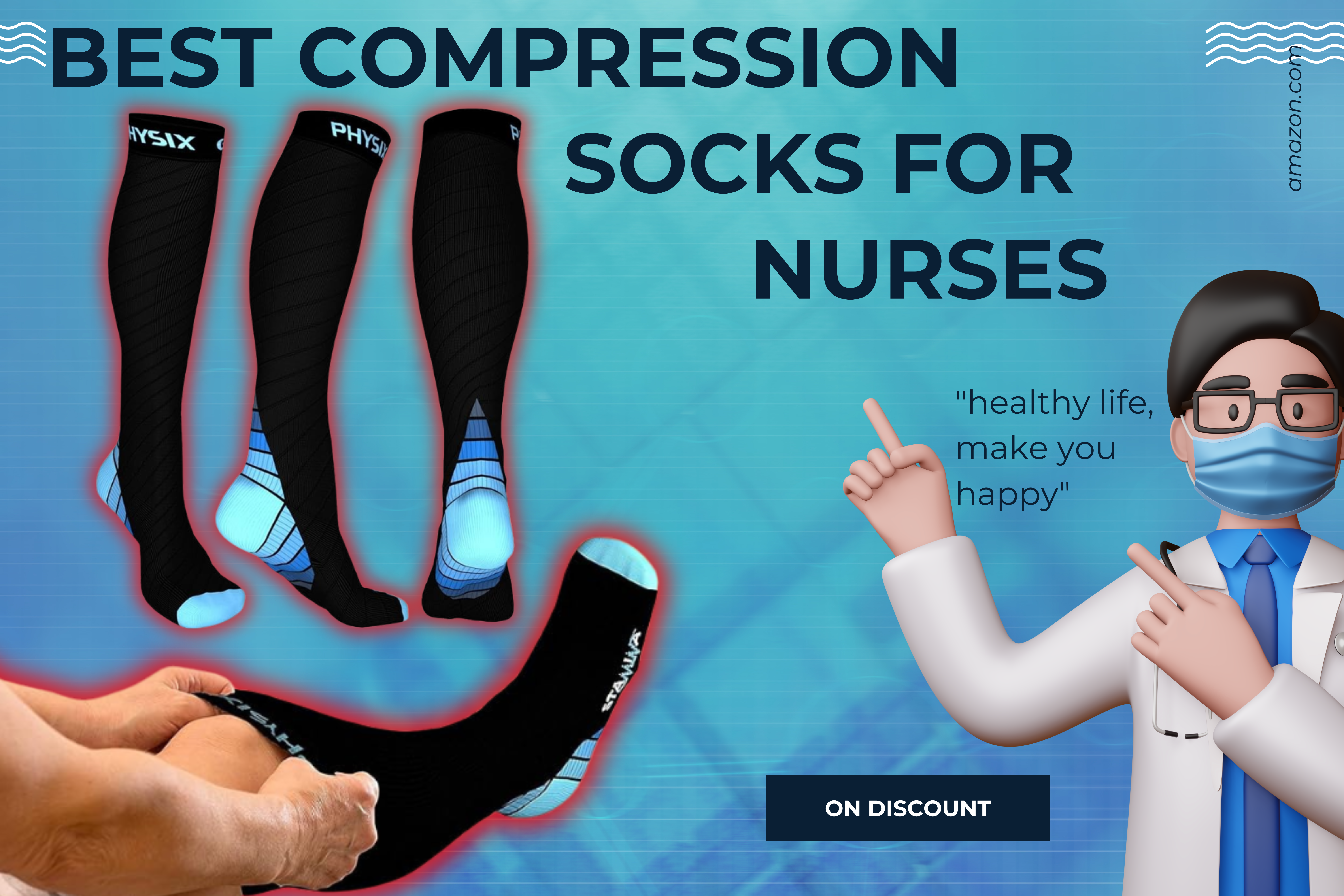 Read more about the article Nurse’s Best Friend: Best Compression Socks for nurses