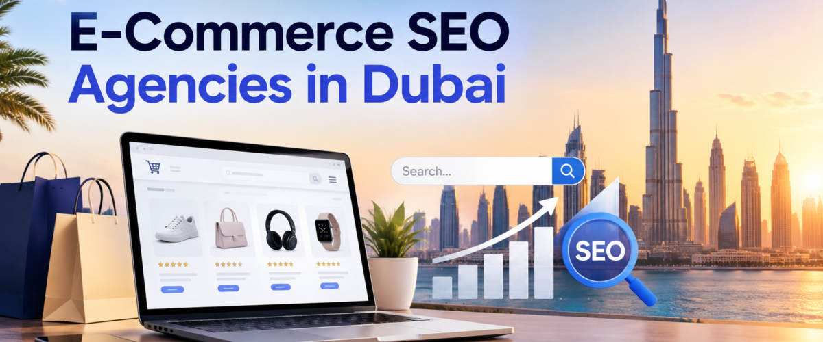 E-Commerce SEO in Dubai at Sunset